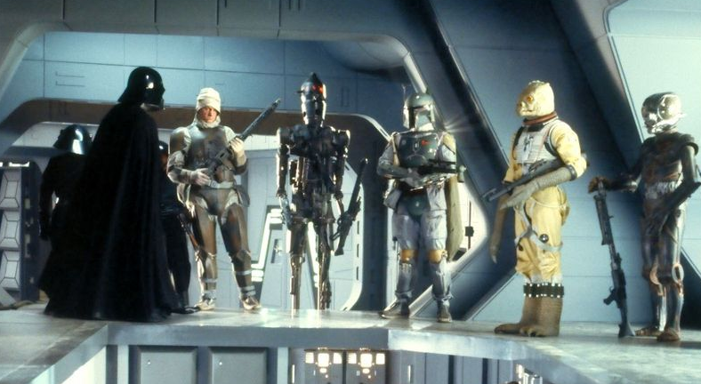 Bounty hunters in Star Wars: The Empire Strikes Back