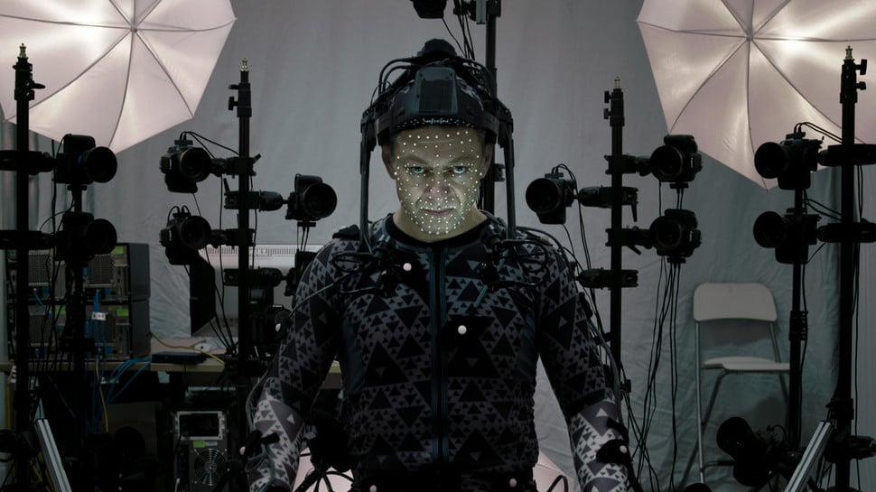 Andy Serkis - Motion Capture as Snoke for Star Wars: The Force Awakens