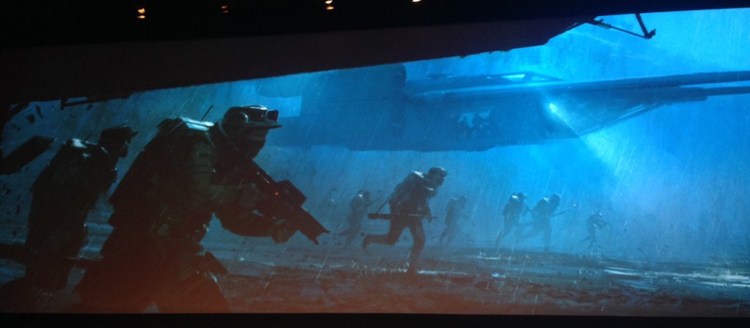 Star Wars: Rogue One, Comic-Con Teaser