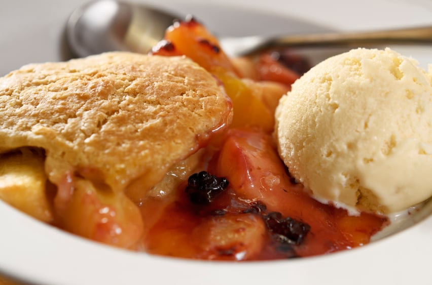 Caramelized fruit