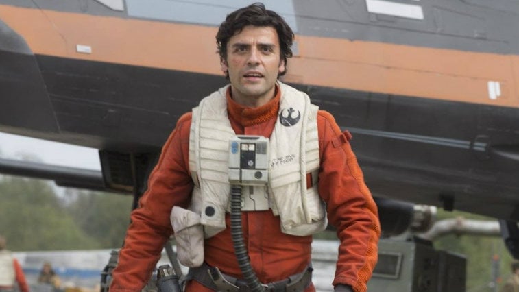 Oscar Isaac in Star Wars: The Force Awakens