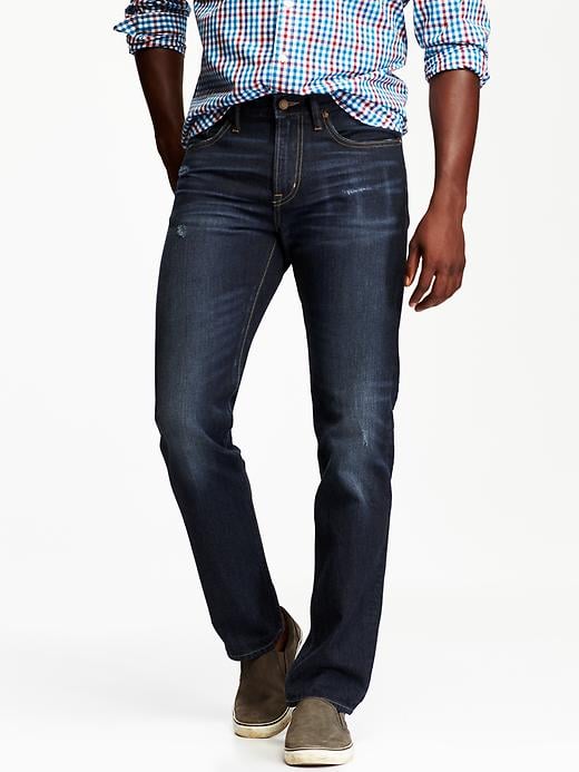 navy jeans mens