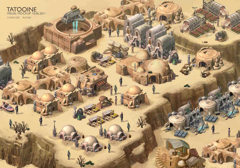 Star Wars Outpost, canceled mobile game LucasArts