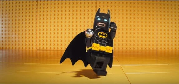 Batman beatboxing in the teaser trailer for 'The LEGO Batman Movie'