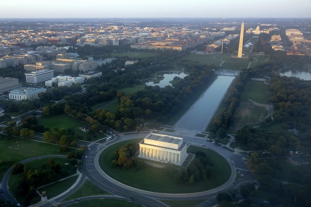 The skyline of Washington D.C.