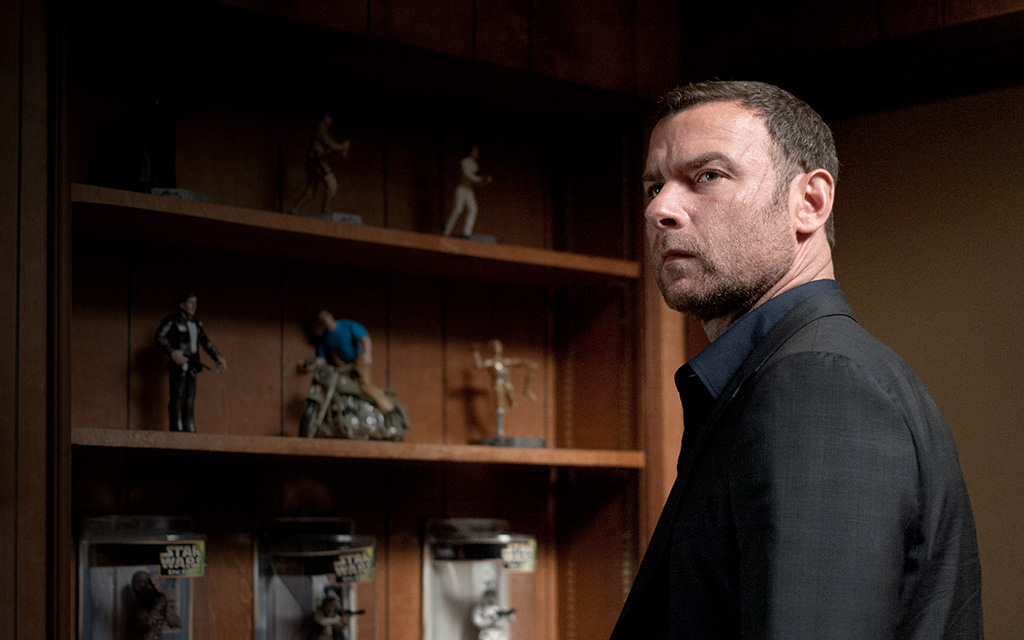 Ray Donovan (Liev Schreiber) looks suspicious.