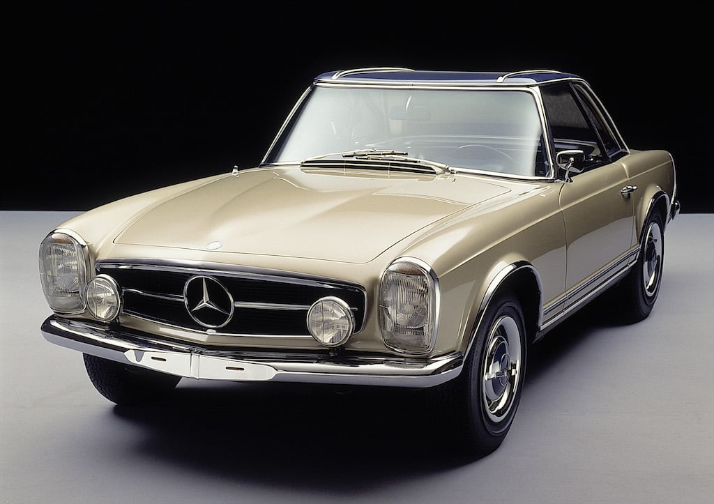 An old Mercedes 230 SL