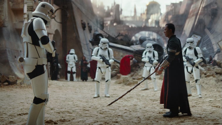 Donnie Yen in Rogue One: A Star Wars Story