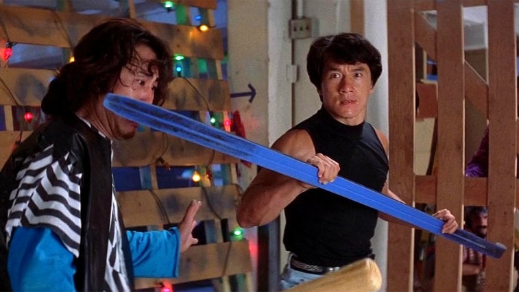 Jackie Chan in Rumble in the Bronx