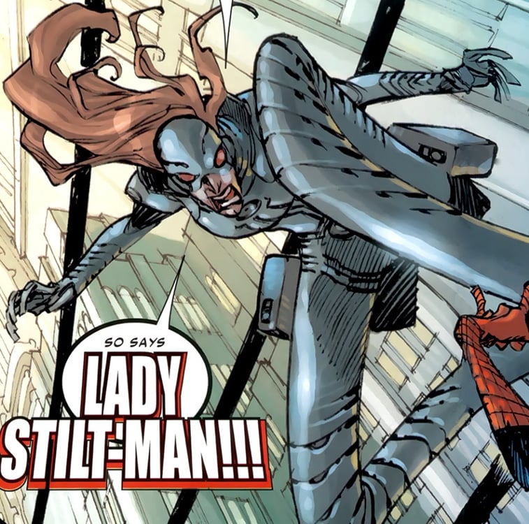 Lady Stilt Man