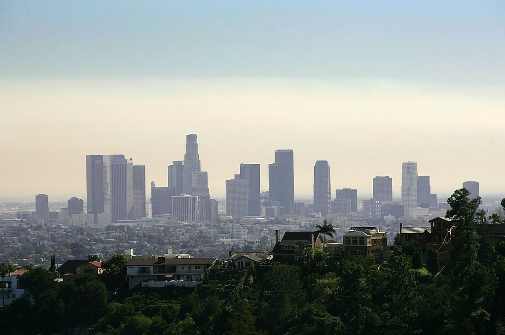 Los Angeles, California skyline