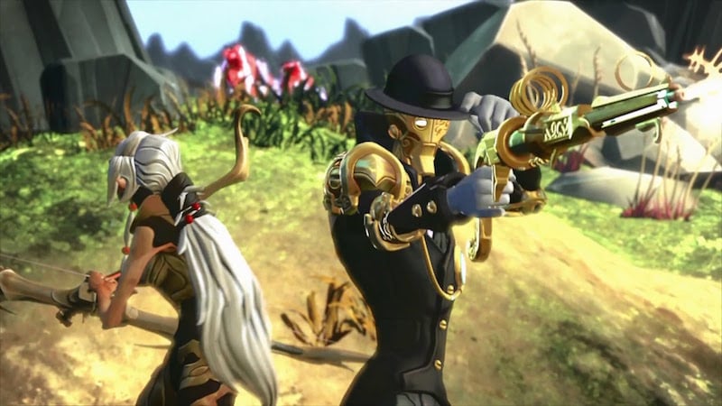 Heroes from Battleborn shoot it out against universe-destroying enemies.