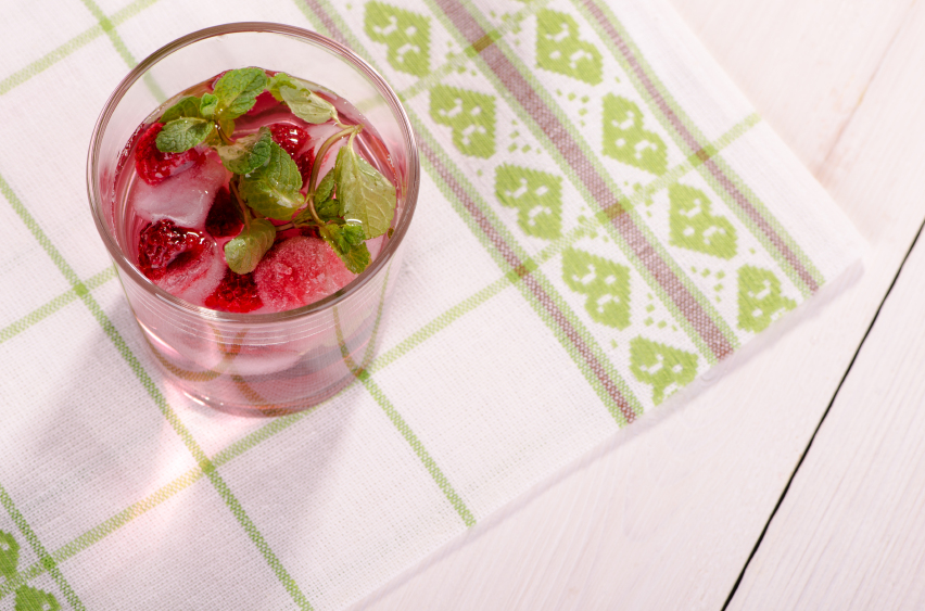 raspberry mint julep