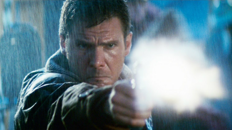 Harrison Ford in Blade Runner