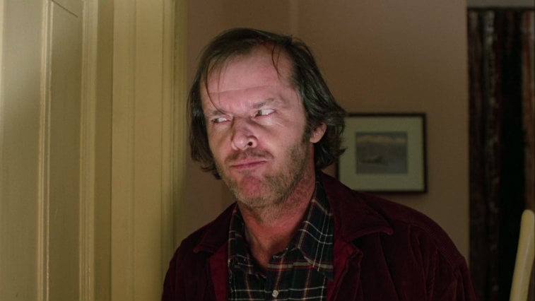 Jack Nicholson in The Shining