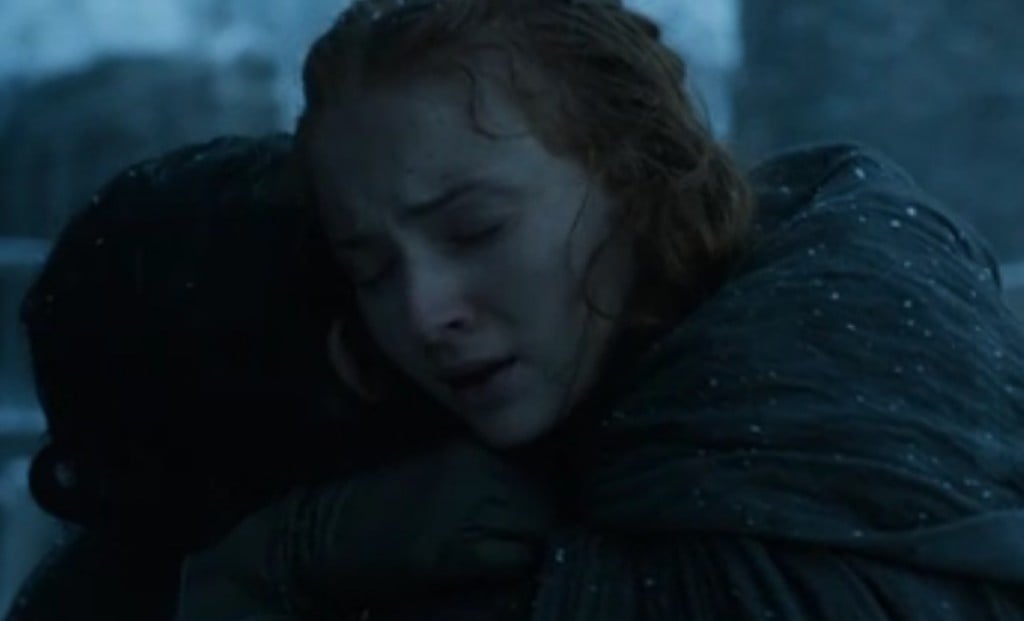 Jon Snow and Sansa Stark - Game of Thrones, Season 6