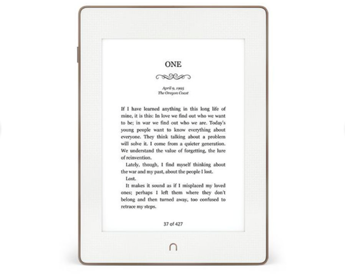Barnes and Noble Nook GlowLight Plus ebook reader