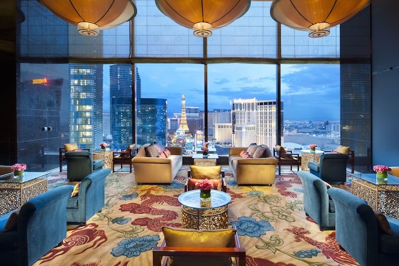 The Mandarin Oriental's Las Vegas Tea Lounge