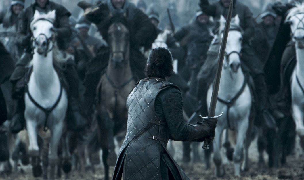 Jon Snow - Battle of the Bastards, Game of Thrones