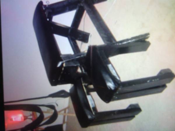 Actual photo of the bondage bench