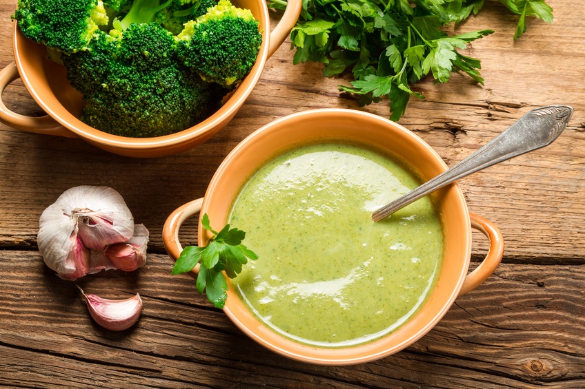 Creamy broccoli soup