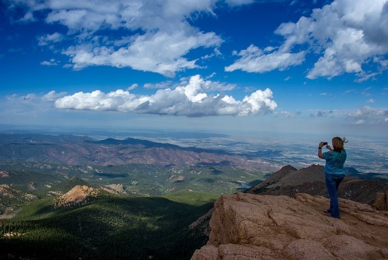 Summit of Pike's Peak, near Colorado Springs