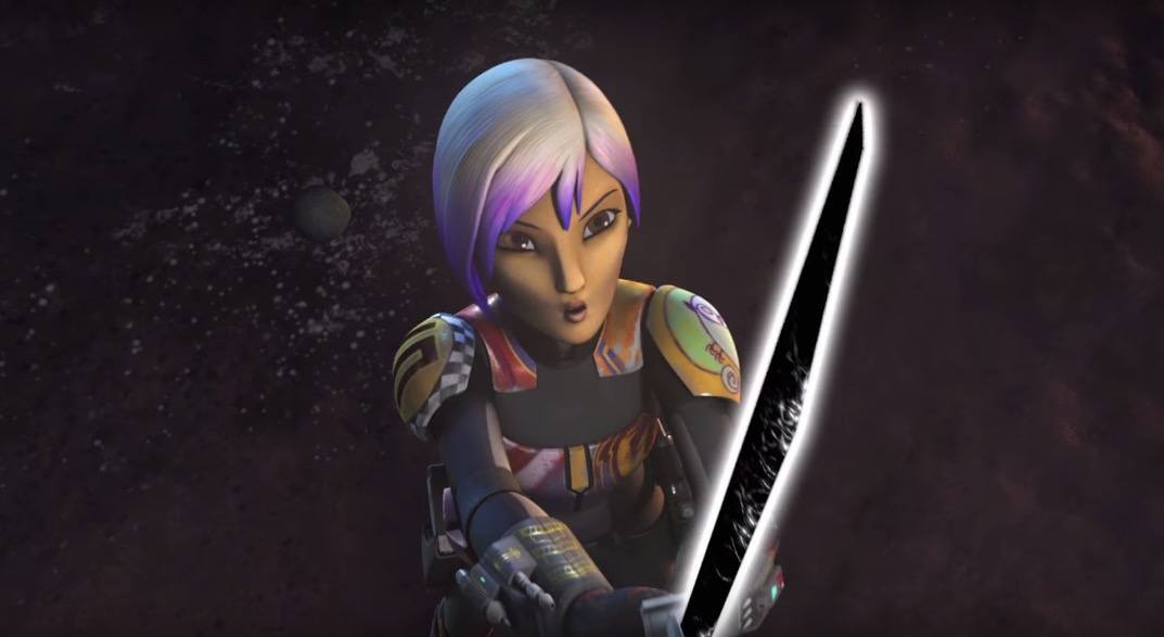 Sabine and the Darksaber - Star Wars Rebels Season 3