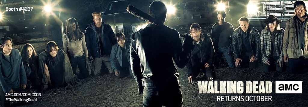 The Walking Dead comic con poster