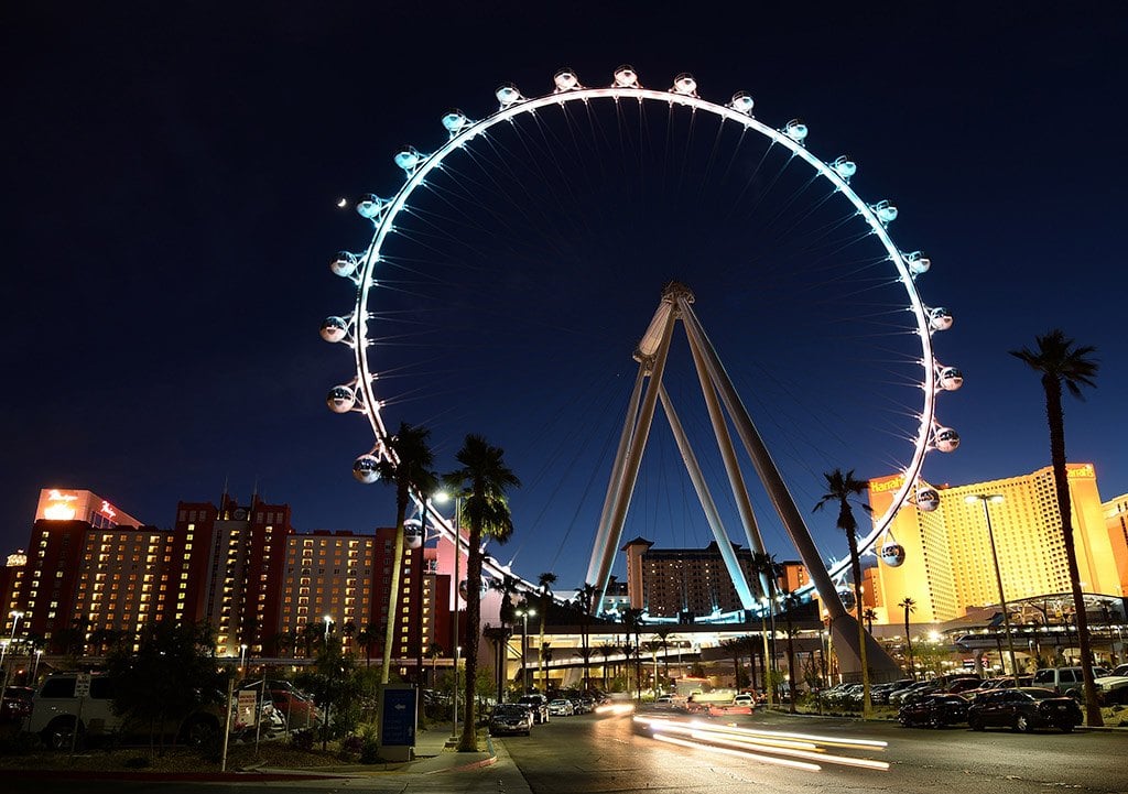 High Roller Ferris wheel in Vegas
