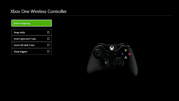 Xbox One remapping controller buttons.