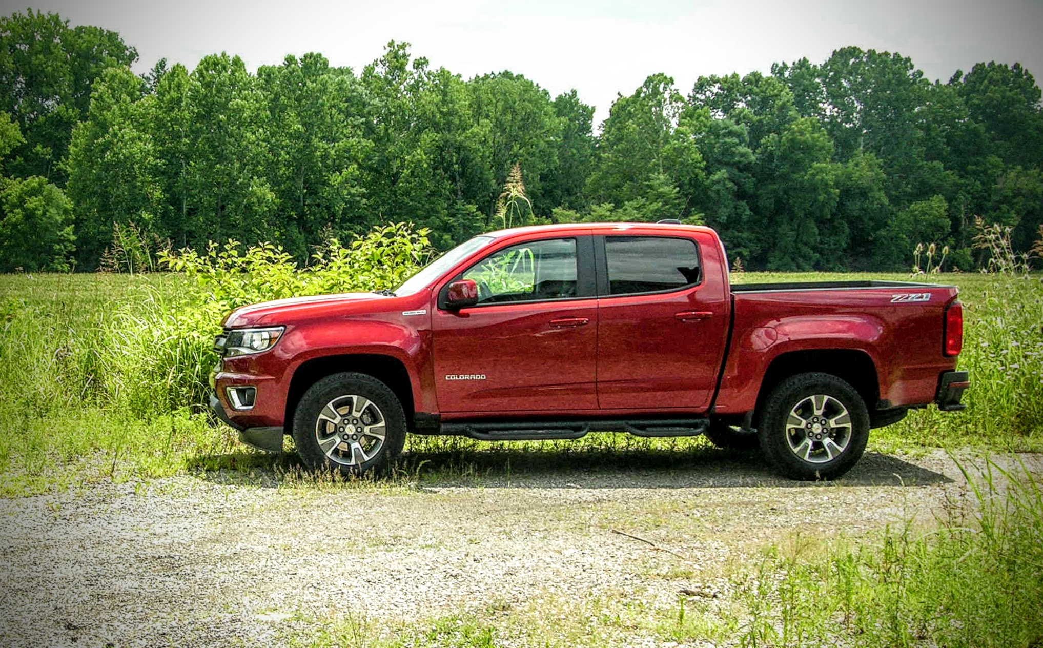A Chevy Colorado Crew Cab Truck