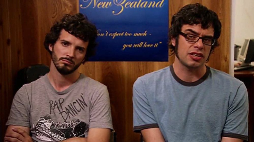 Bret McKenzie and Jemaine Clement in Flight of the Conchords