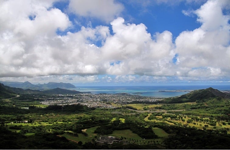 A view of the City of Honolulu