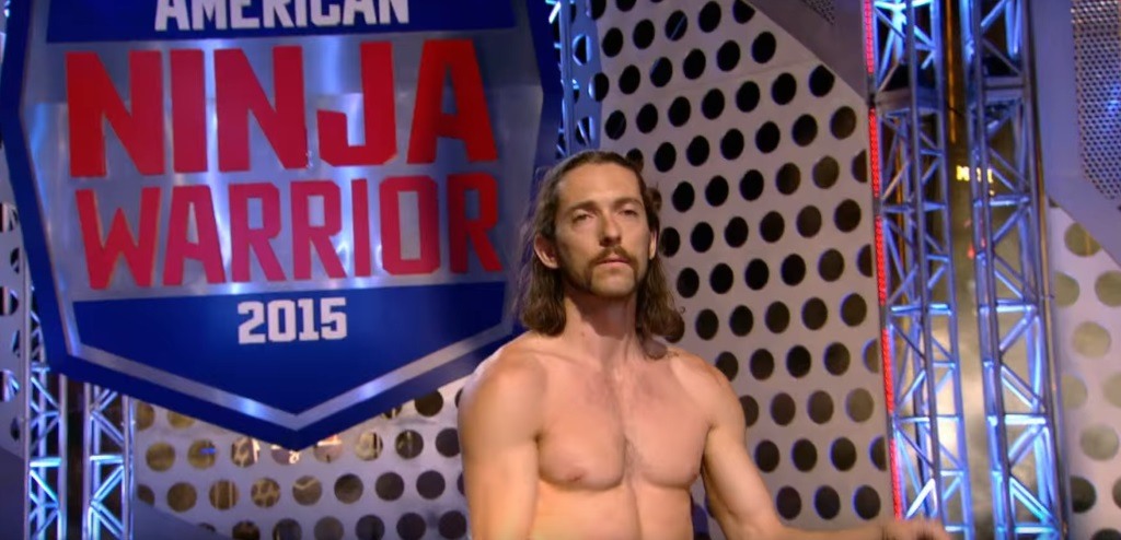 Isaac Caldiero on "American Ninja Warrior"