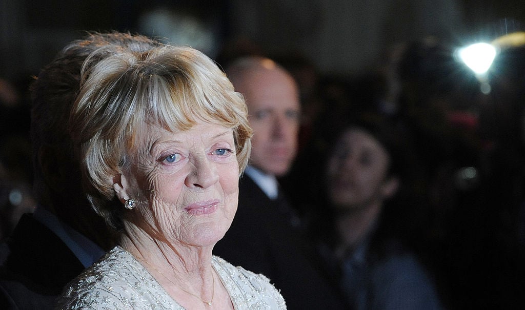 Maggie Smith attends the Premiere of 'Quartet'