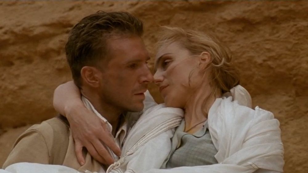 Ralph Fiennes and Kristin Scott Thomas in The English Patient