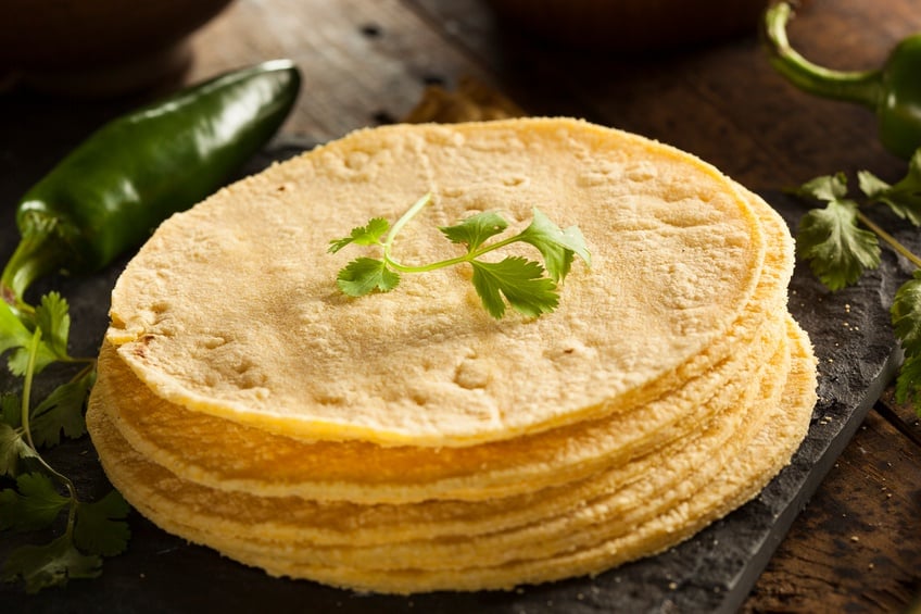 Homemade Corn Tortillas