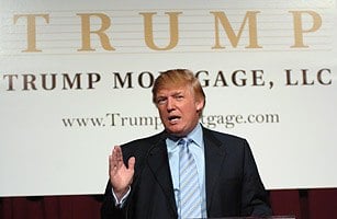 Announcement of Trump Mortgage