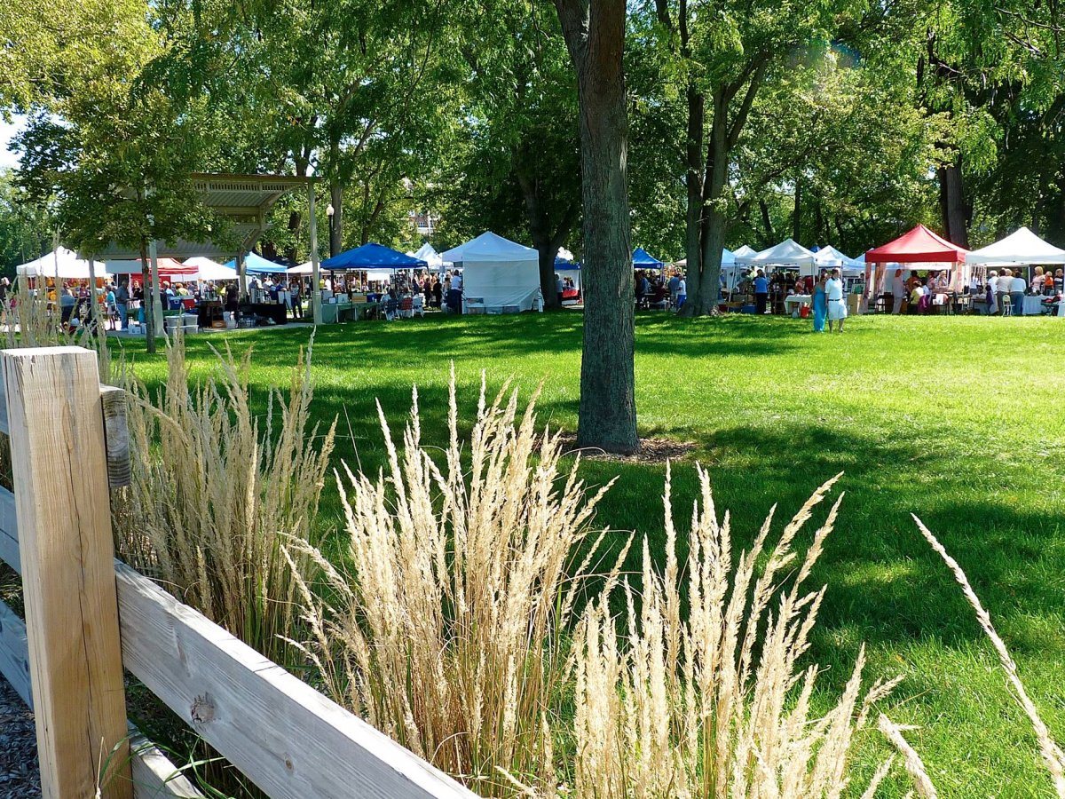 An outdoor event in West Lafayette