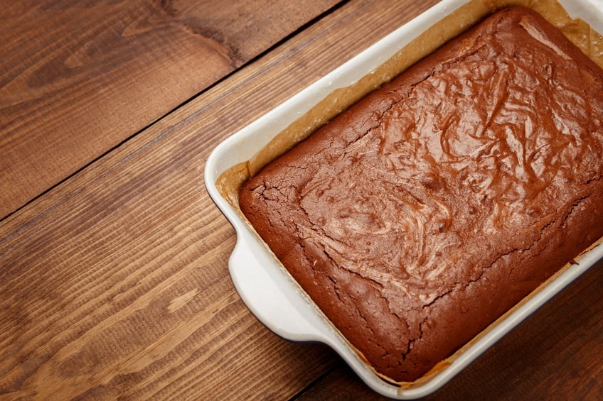 homemade chocolate cake