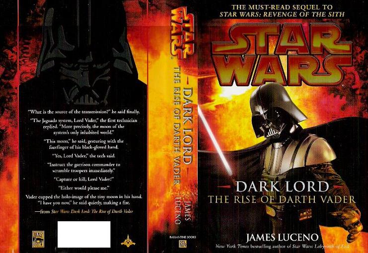 Dark Lord: The Rise of Darth Vader Star Wars book
