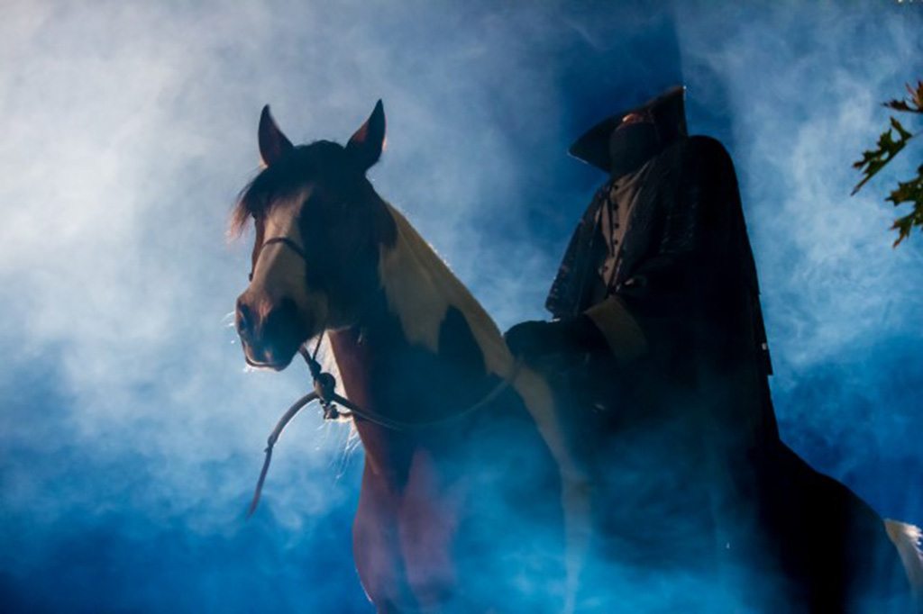 headless horseman at Haunted Overlord