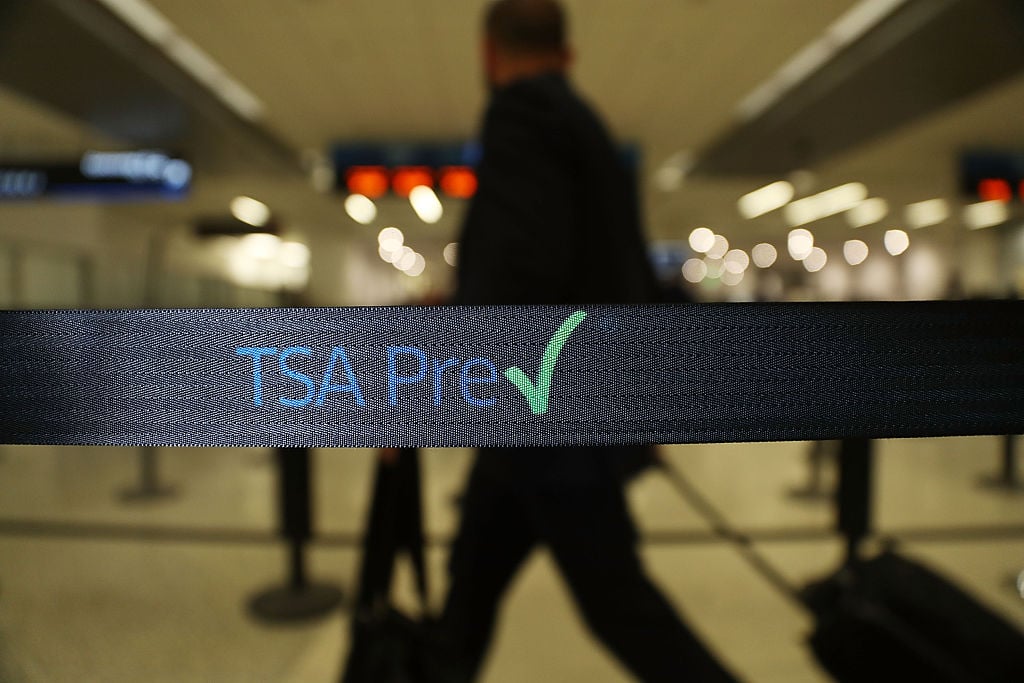 tsa precheck line at miami international airport 