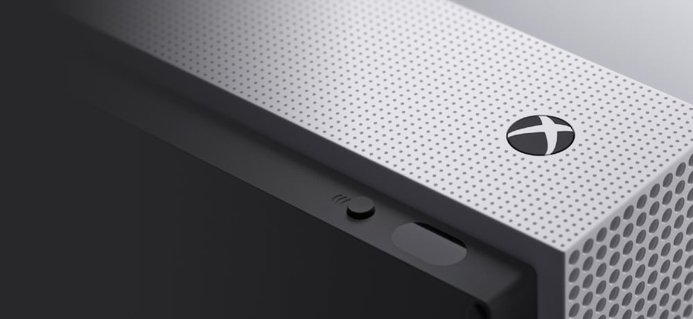 Xbox One S close up