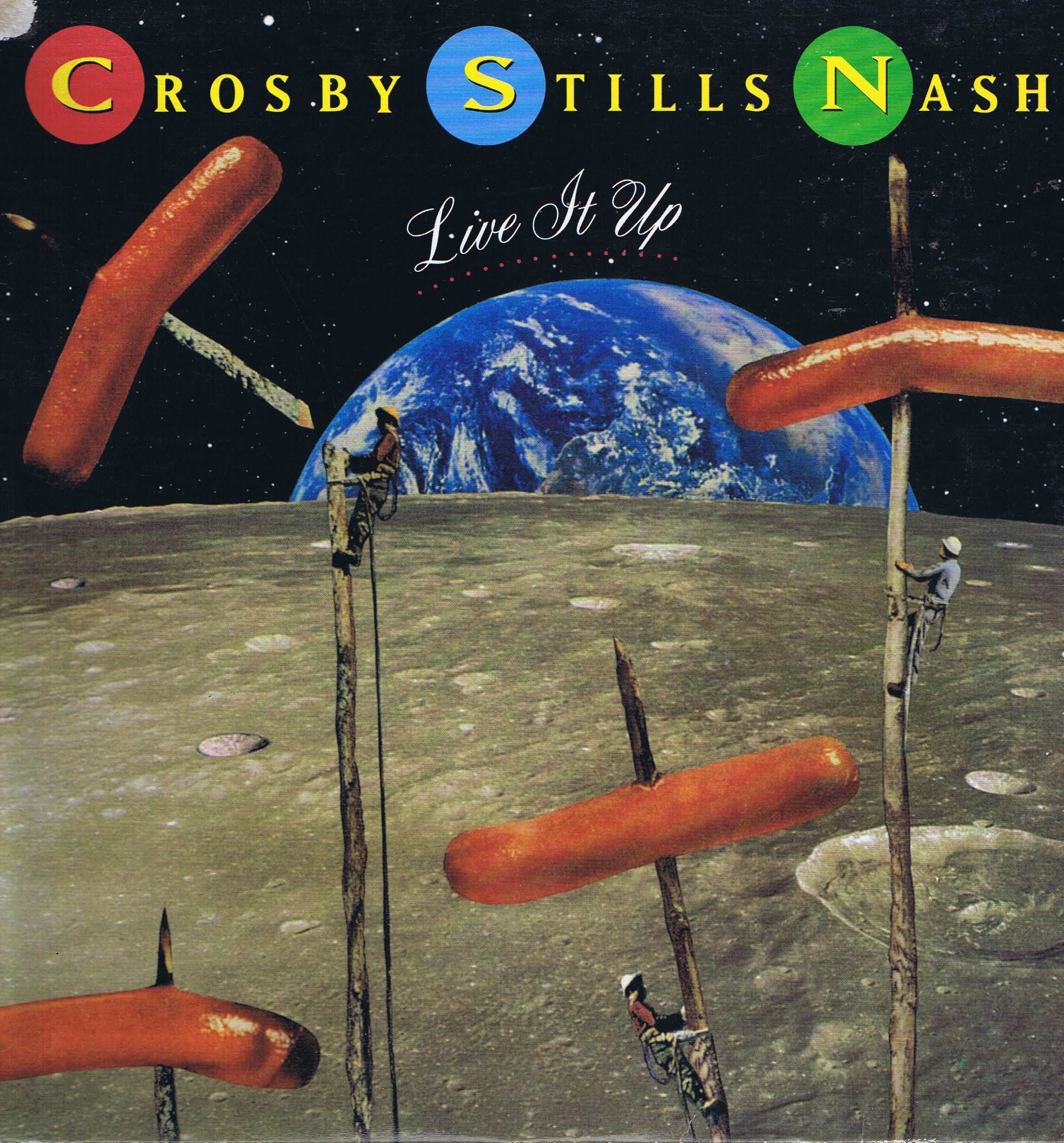 Album artwork for 'Live It Up' by Crosby, Stills, and Nash