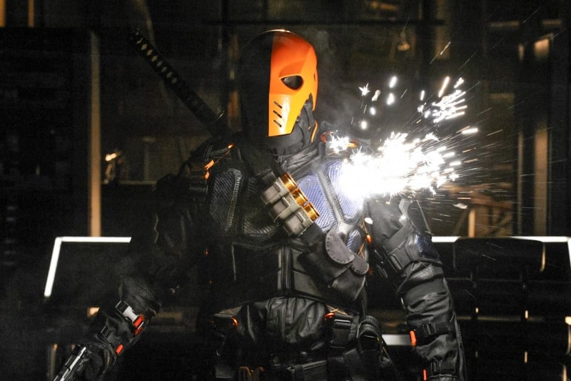 Manu Bennett as Deathstroke in Arrow