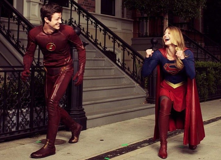 The Flash and Supergirl