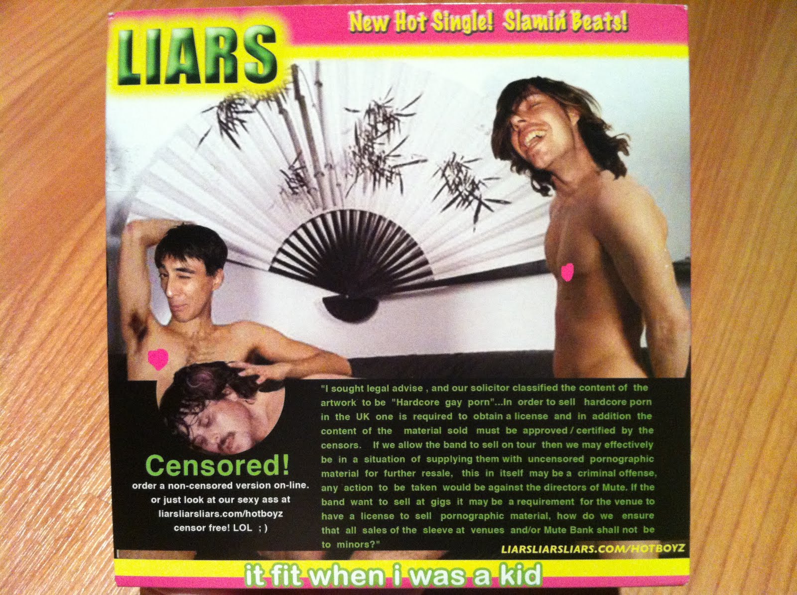 Album artwork for 'It Fit When I Was A Kid' by Liars