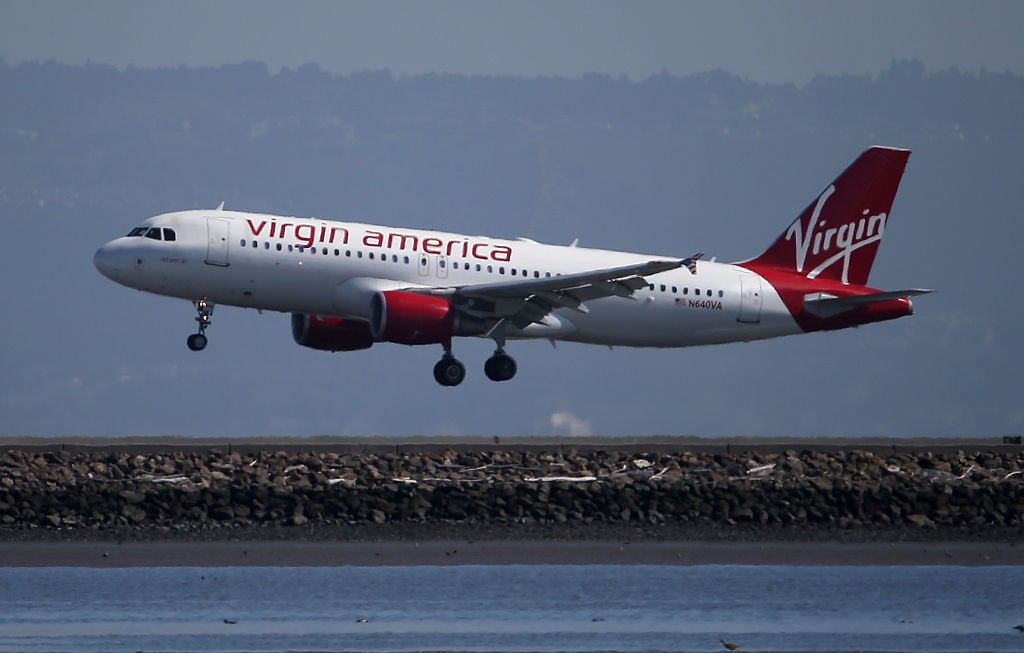 virgin american plane