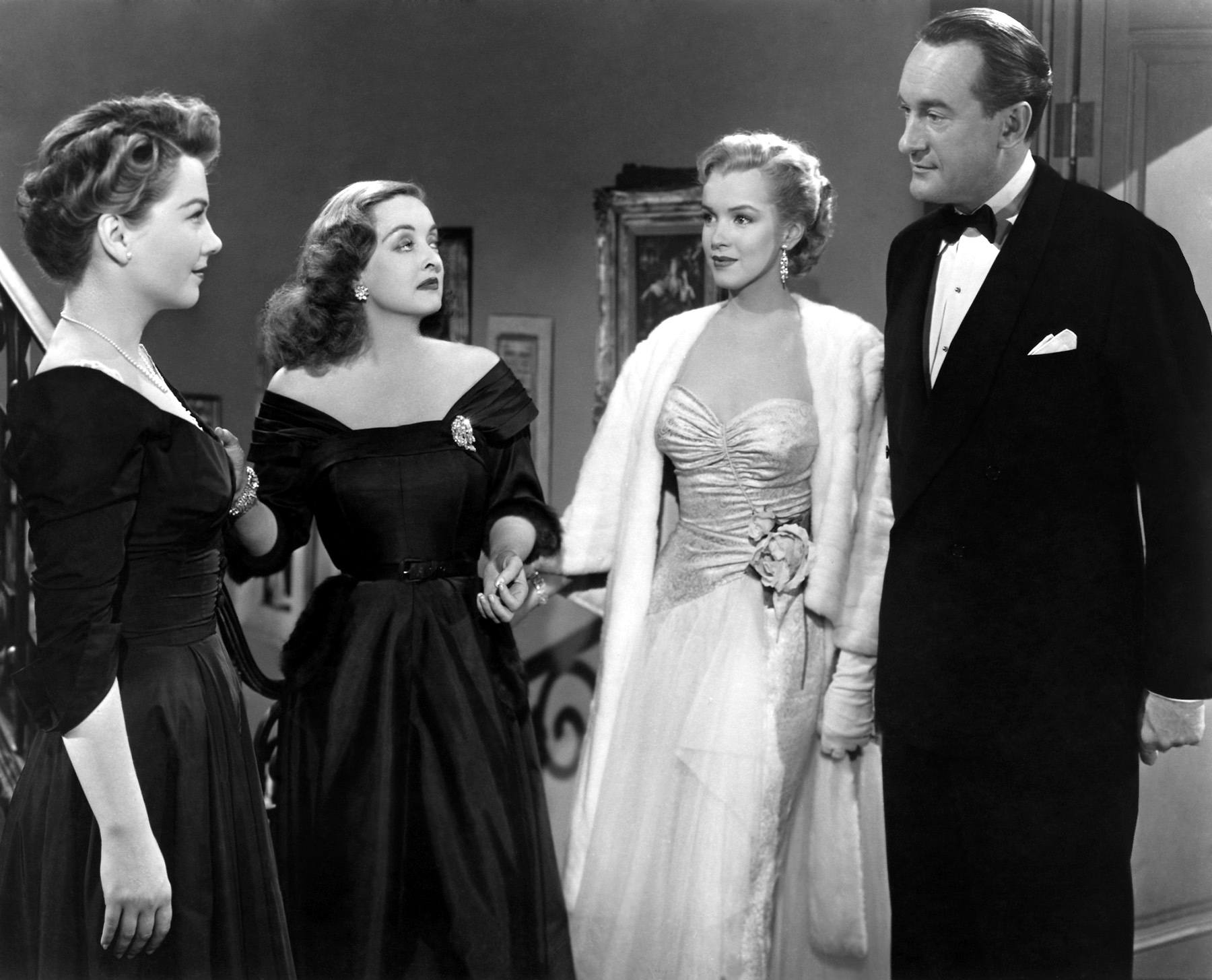 The cast of All About Eve talking. 